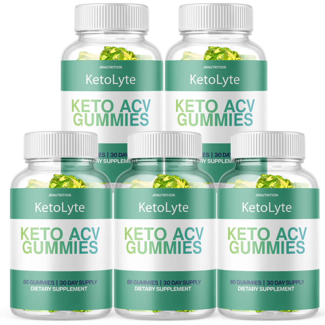 Keto ACV 1000mg Gummies 5 Bottles G669