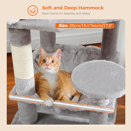 72 Inch Cat Tree and Tower with Scratching Posts E7584