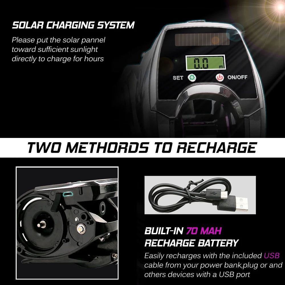Baitcasting Reel 6+1BB 8.0 1 Ratio O6500