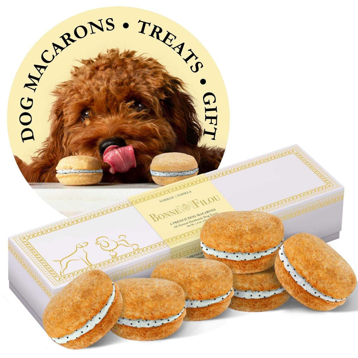 Dog Macarons X458344