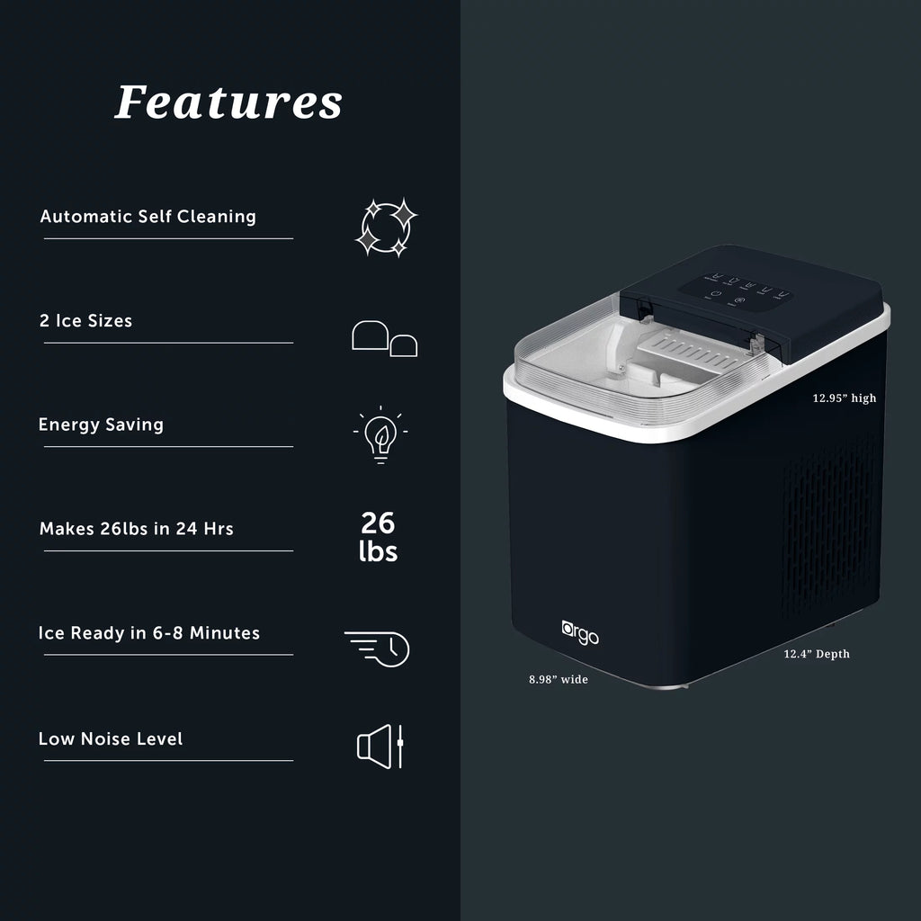 Countertop Ice Maker Black L46554