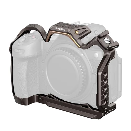 Aluminum Alloy Camera Cage with Quick Release Plate and Cold Shoe Mount R38755
