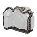 Aluminum Alloy Camera Cage with Quick Release Plate and Cold Shoe Mount R38755