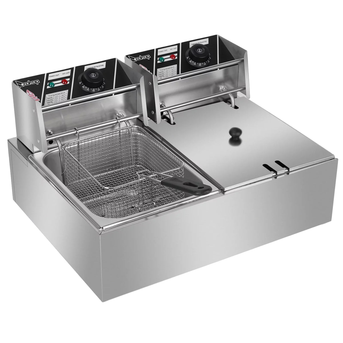 5000W 12L Stainless Steel Electric Fryer L493