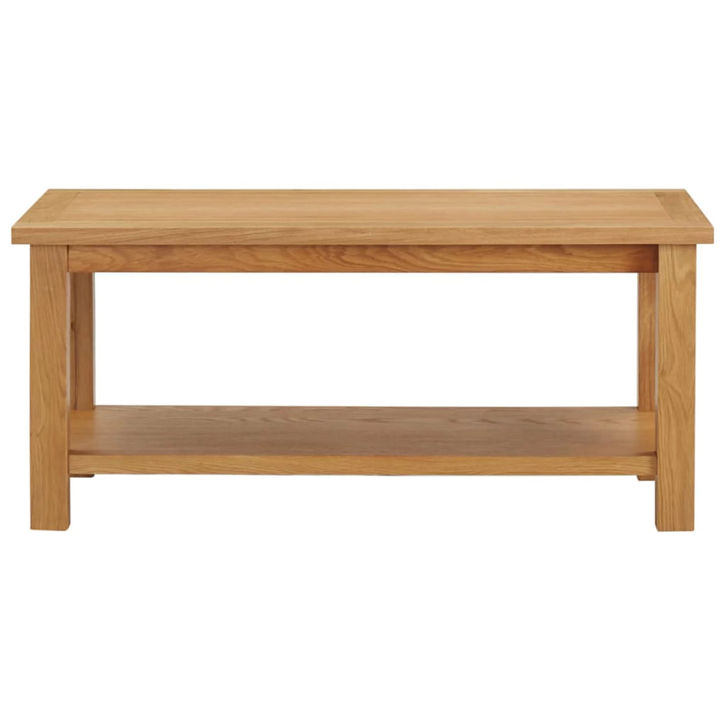 Solid Oak Wood Coffee Table G43954