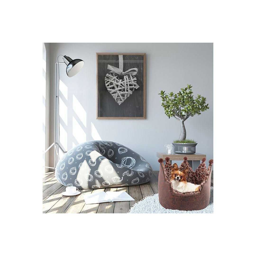 Leopard Crown Bed L7256