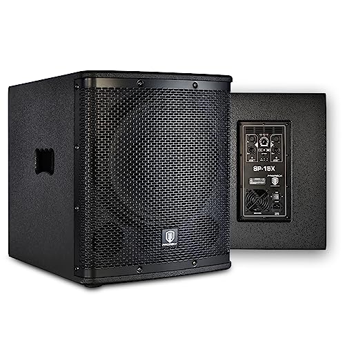 15 inch 2000W Powered PA Subwoofer with Class-D Amplifier J564