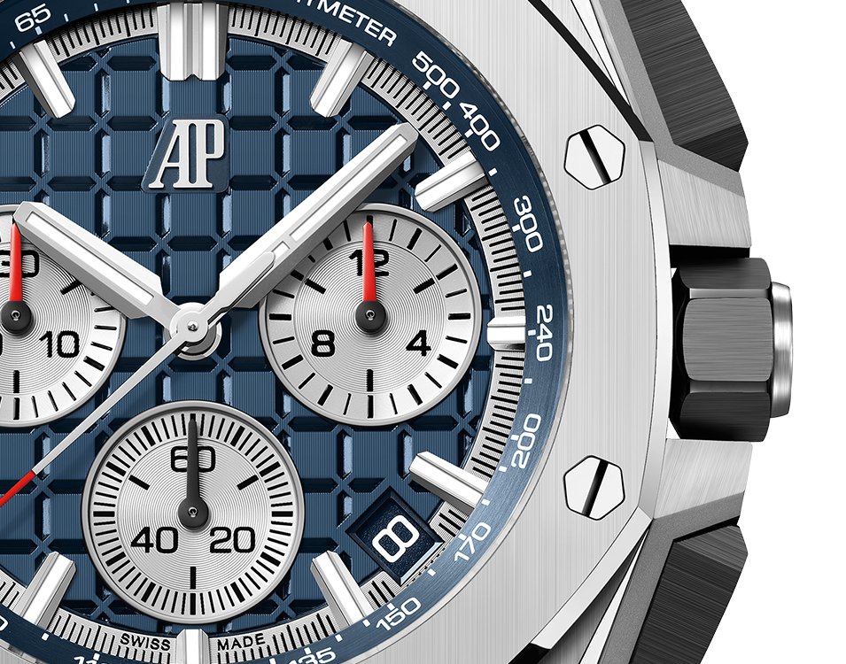Blue Dial Chronograph 43mm A44335