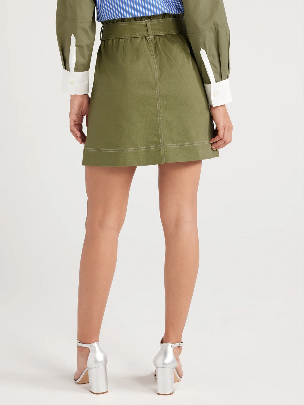 Women’s Paperbag Waist Mini Skirt N945510