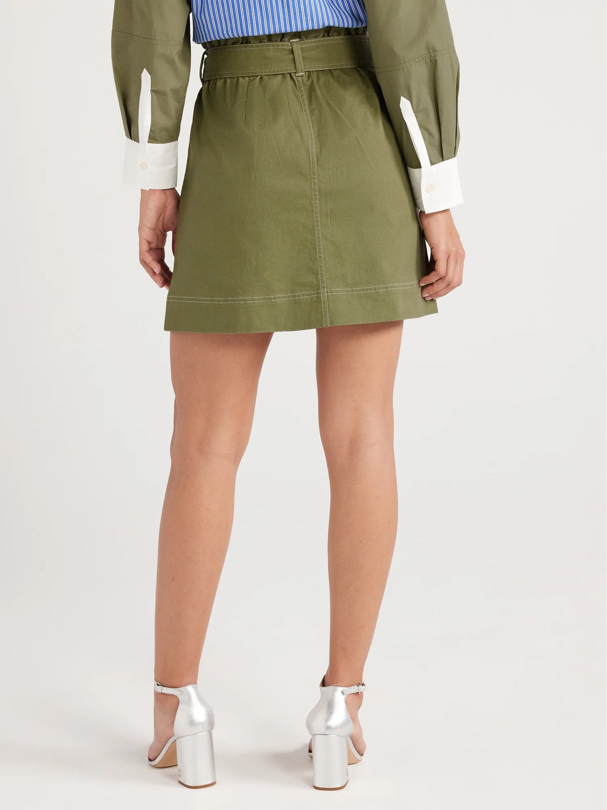 Women’s Paperbag Waist Mini Skirt N945510