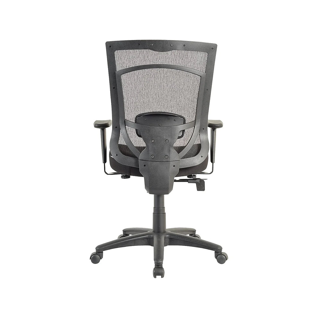 Black Mesh Back Fabric Task Chair V357