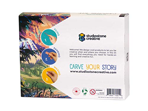 DIY Arts & Crafts Carving Kit Soapstone V7076