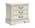 Antique White 3 Drawer Nightstand G315725