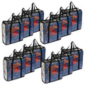Vinyl Record Storage Cases 6 Pack Clear PVC S42500