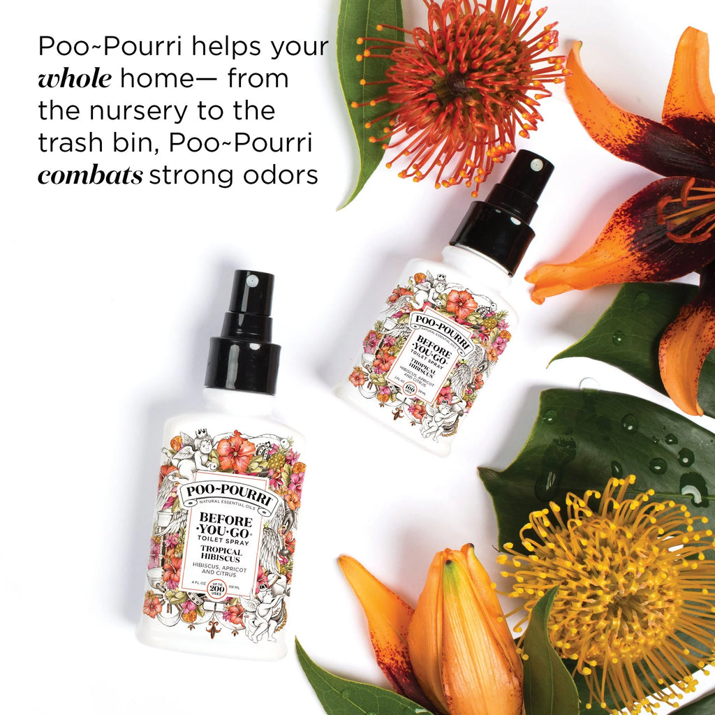 Toilet Spray Tropical Hibiscus Scent 16 Fl oz O21377