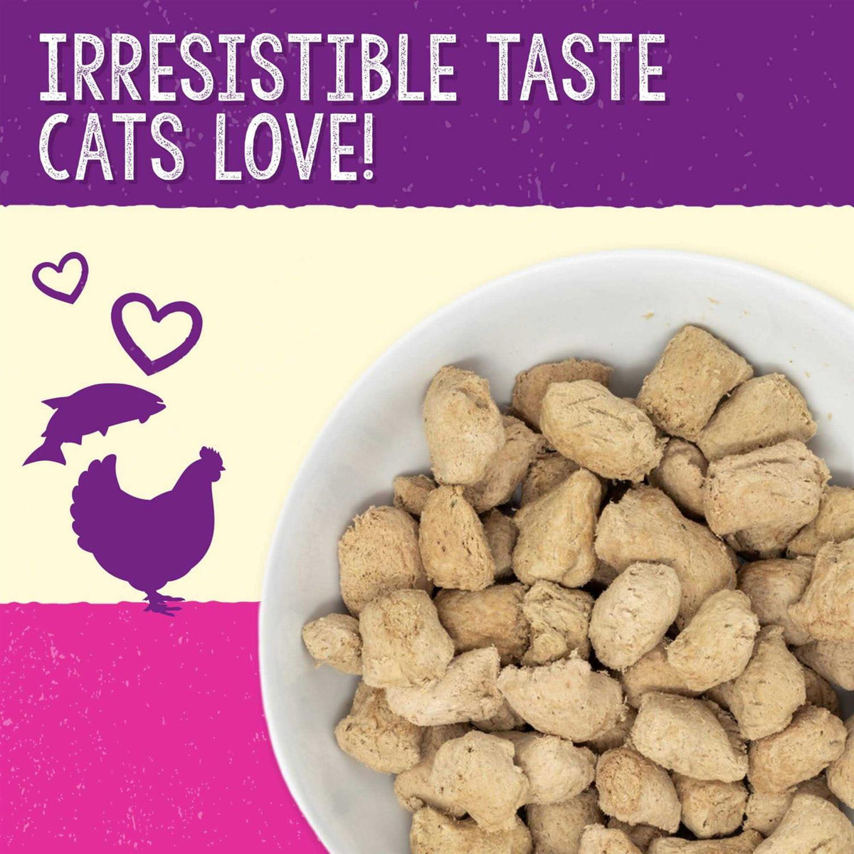 Freeze-Dried Salmon Chicken Cat Food Z69244