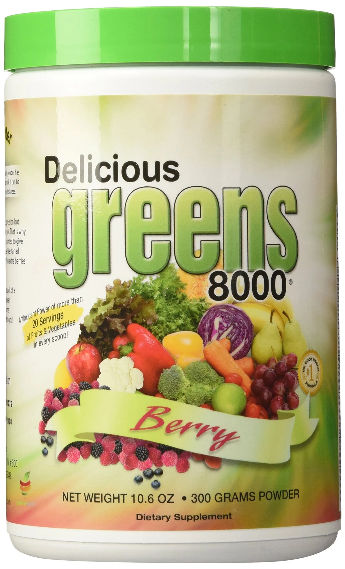Berry Greens 10.6 oz H375