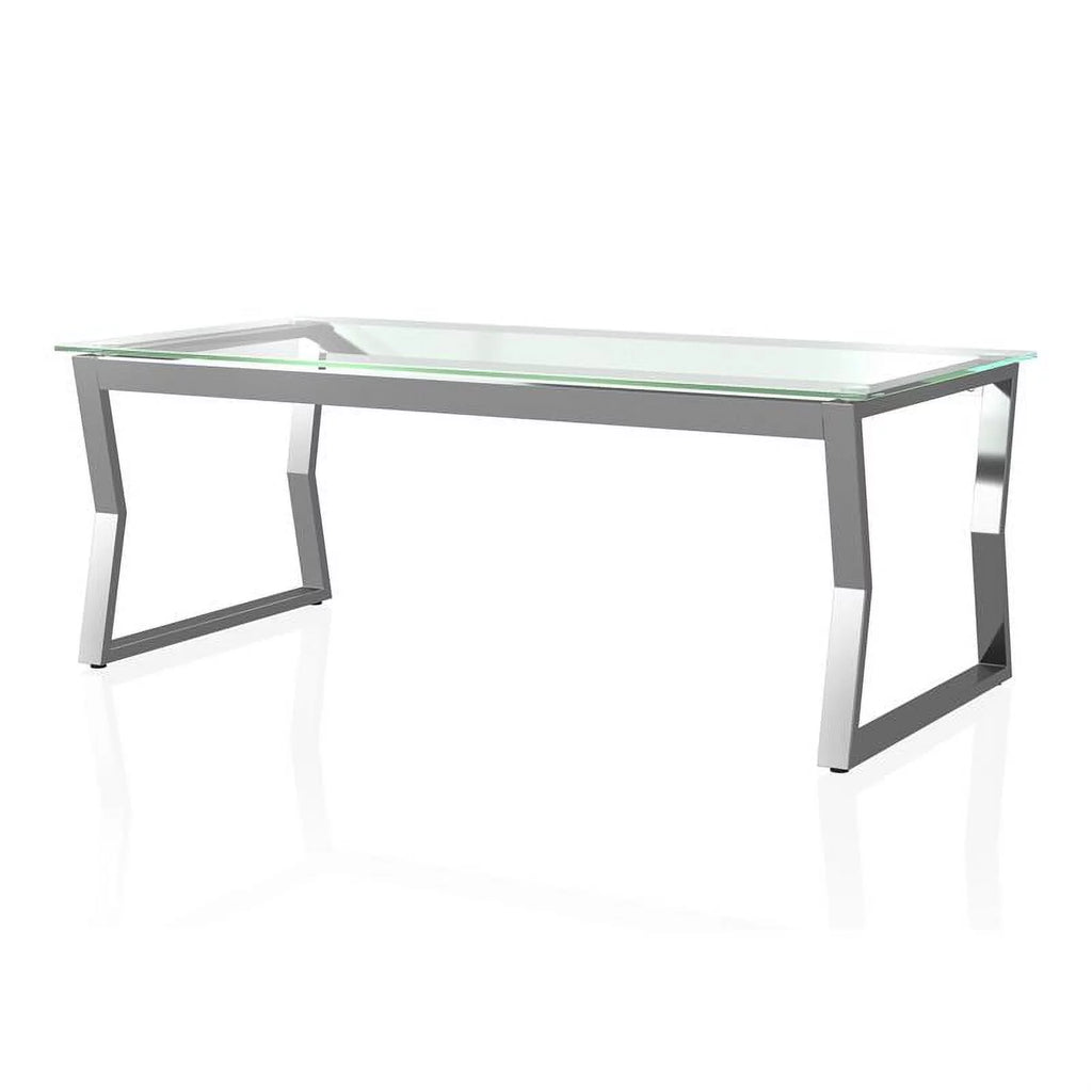 Glass Top 2-Piece Coffee Table Set A158