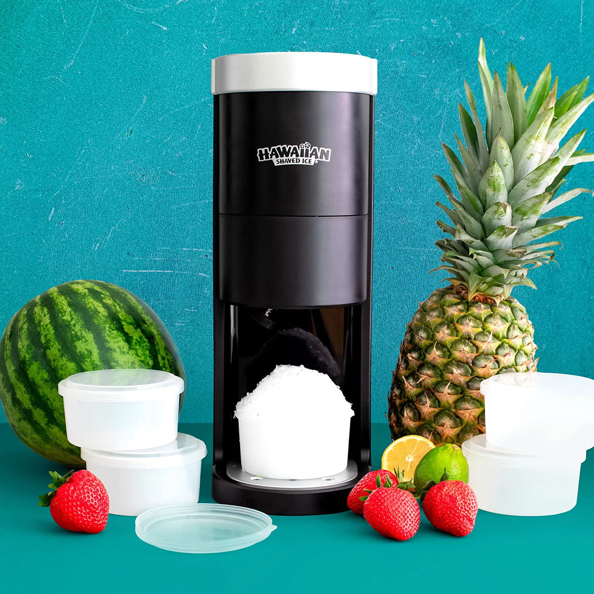 Black Shaved Ice and Snow Cone Maker X26406