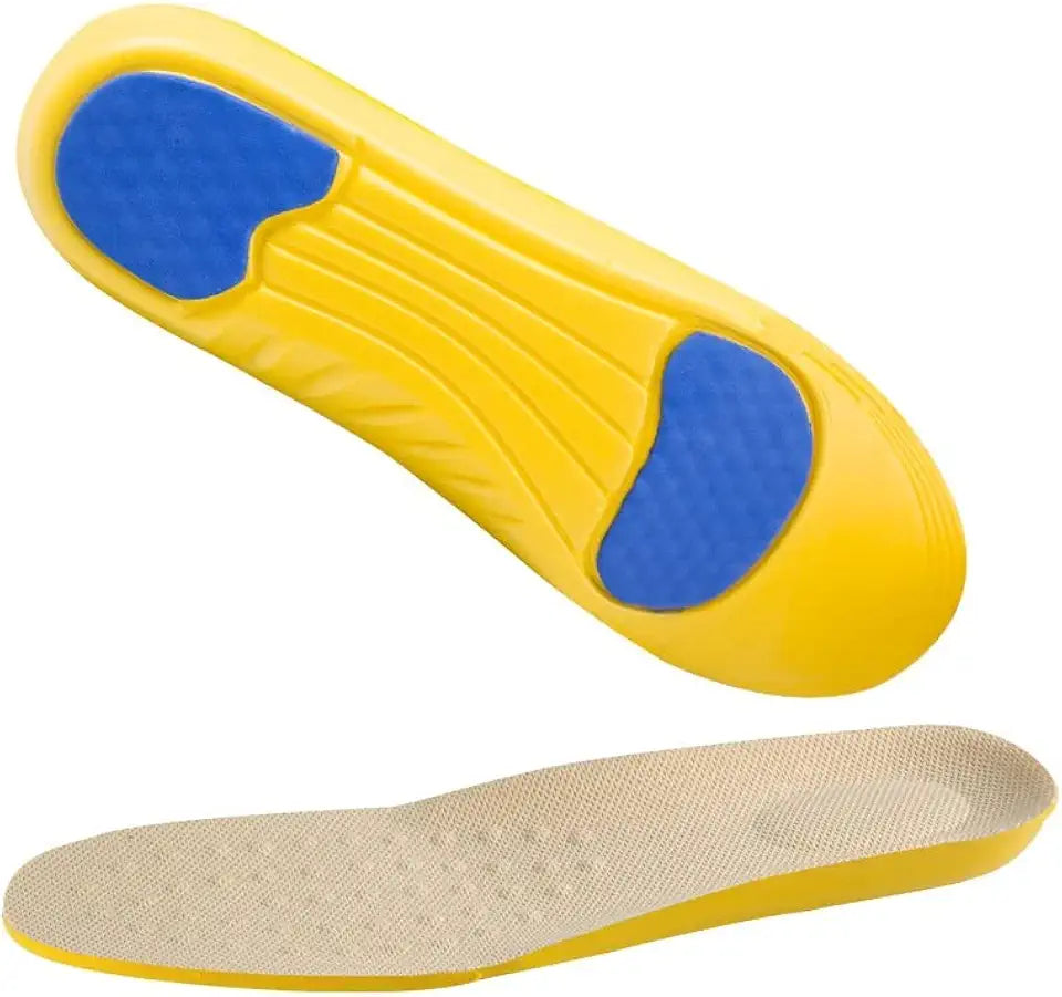Silicone Gel Memory Foam Breathable Sneakers Insoles U903111