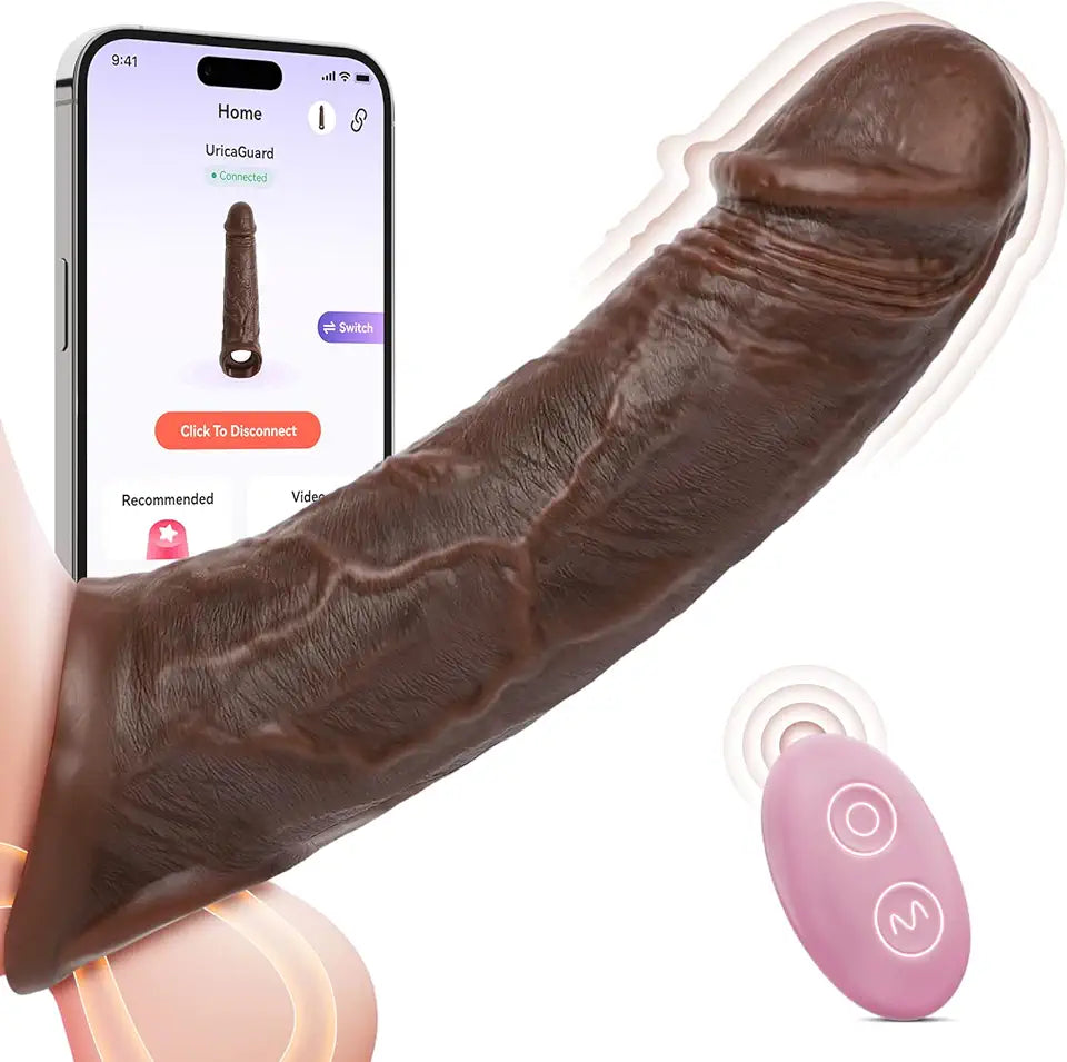 Vibrating Penis Ring Extender F5866