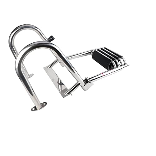 Telescoping Boat Ladder with Hand Railings and Extra Wide Steps Y9588