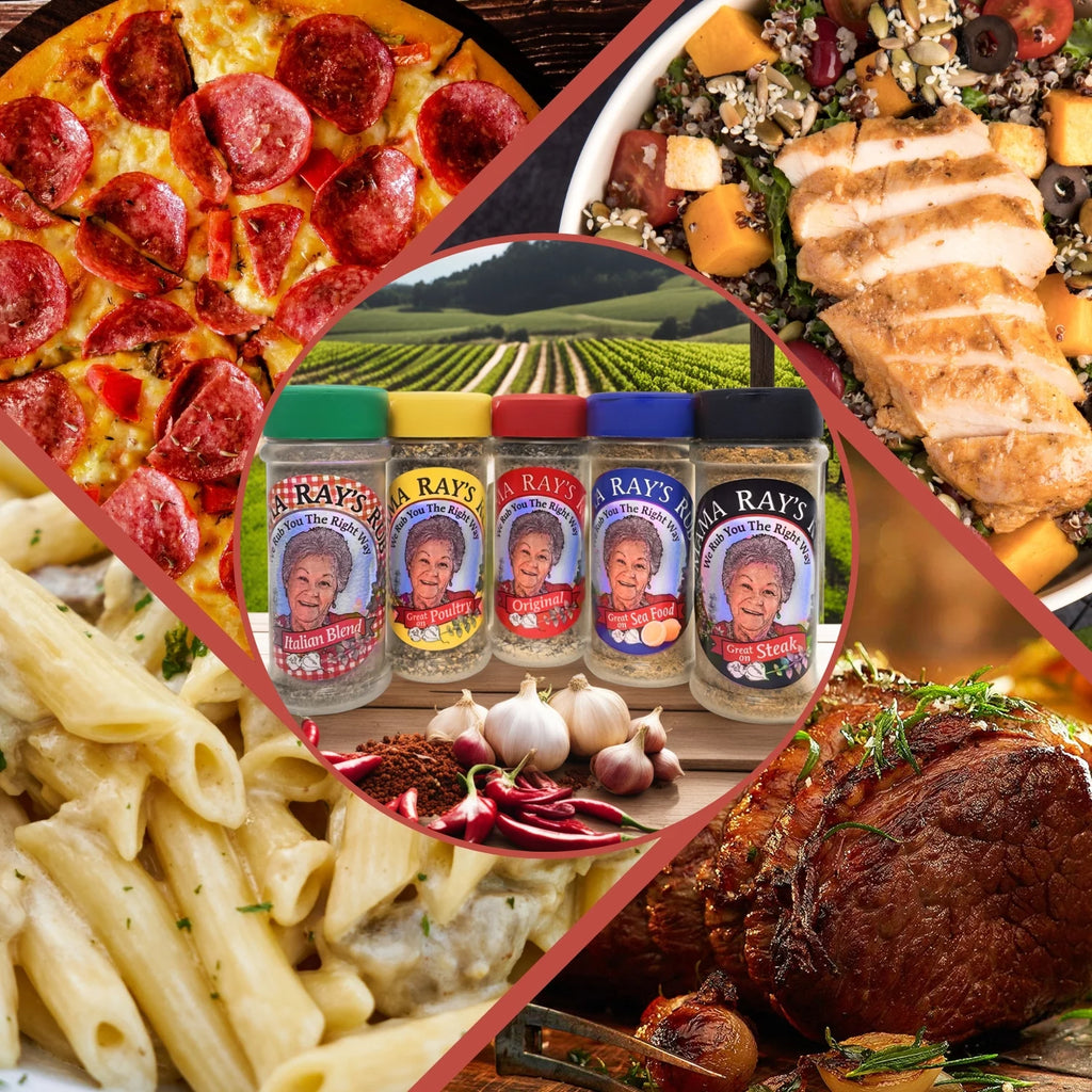 5 Variety Pack Seasoning 4oz Bottles T99244