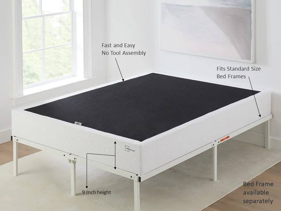 9" Queen High Profile Metal Box Spring H4367