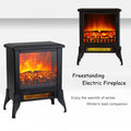 14" Freestanding Electric Fireplace Heater M228