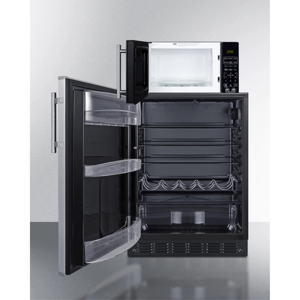 24" Wide 5.5 Cu. Ft. Left Hinge Compact Freezerless Refrigerator L388306