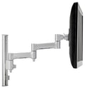 Full Motion Display Wall Mount Silver B9285