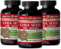 Chia Seed Oil 2000 mg 180 Capsules R127523