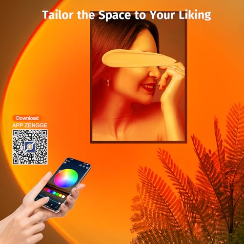 Sunset Lamp Projector with APP Control M586053