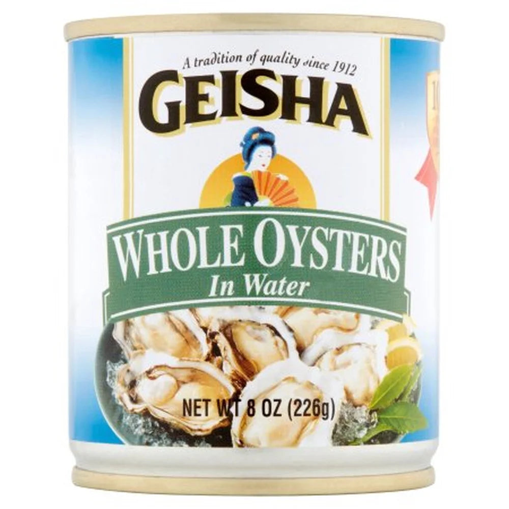 Whole Oysters in Water Pack of 48 W4908
