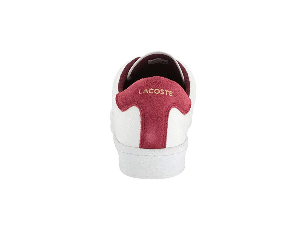 White Dark Red Sneakers O1847