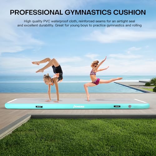 Light Green 10ft 4 Inch Inflatable Air Gymnastics Mat C175