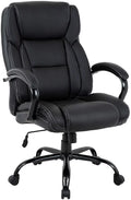 Black High Back Ergonomic Computer Chair with Lumbar Support H52385