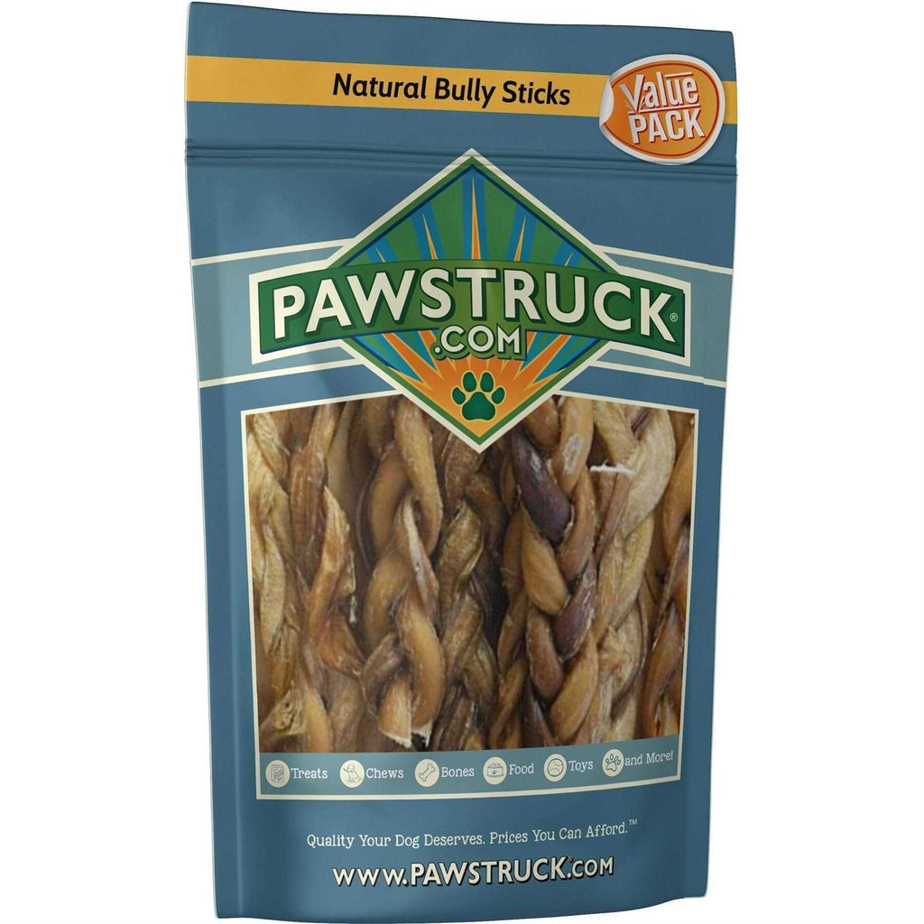 Braided Bully Sticks Dog Treats S955779