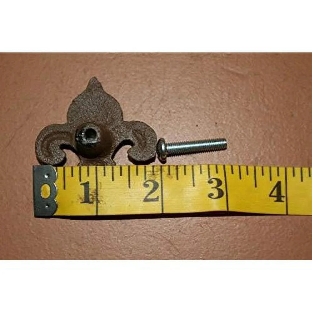 Cast Iron Fleur De Lis Cabinet Knobs, Pack Of 30, 2" C6841