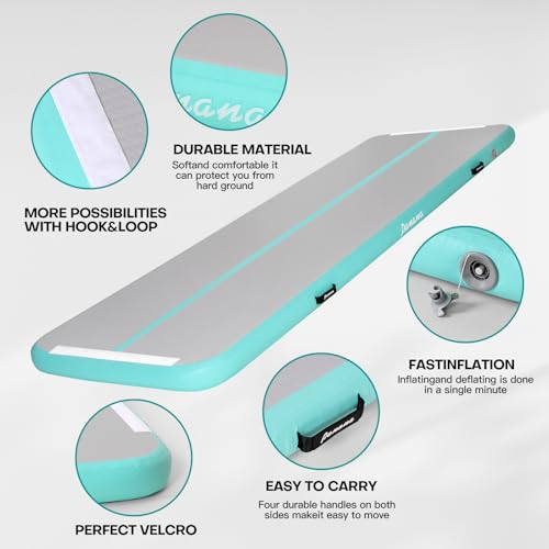 Light Green 10ft 4 Inch Inflatable Air Gymnastics Mat C175