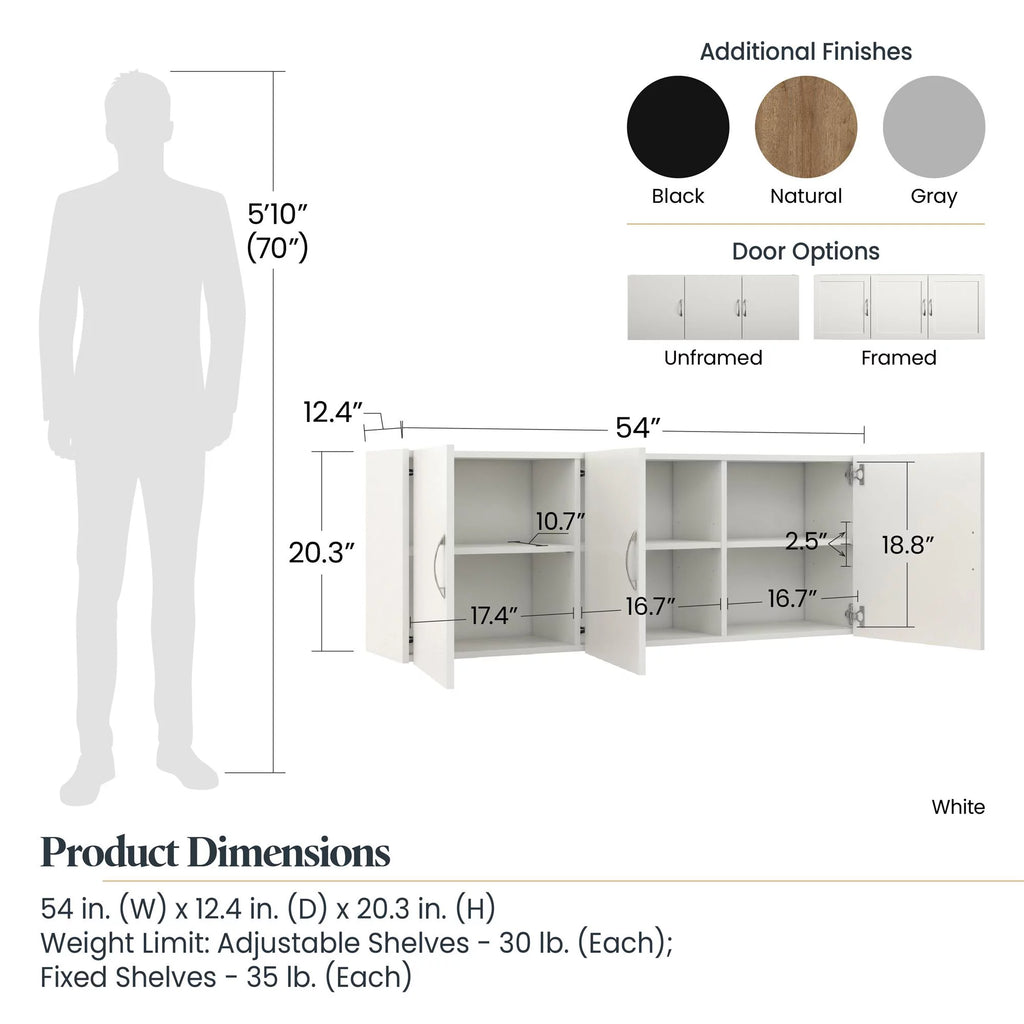 54" Wall Cabinet Q475