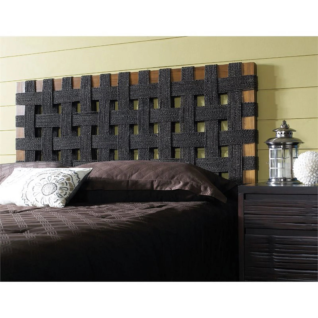 Wood Openweave Queen Headboard O89783