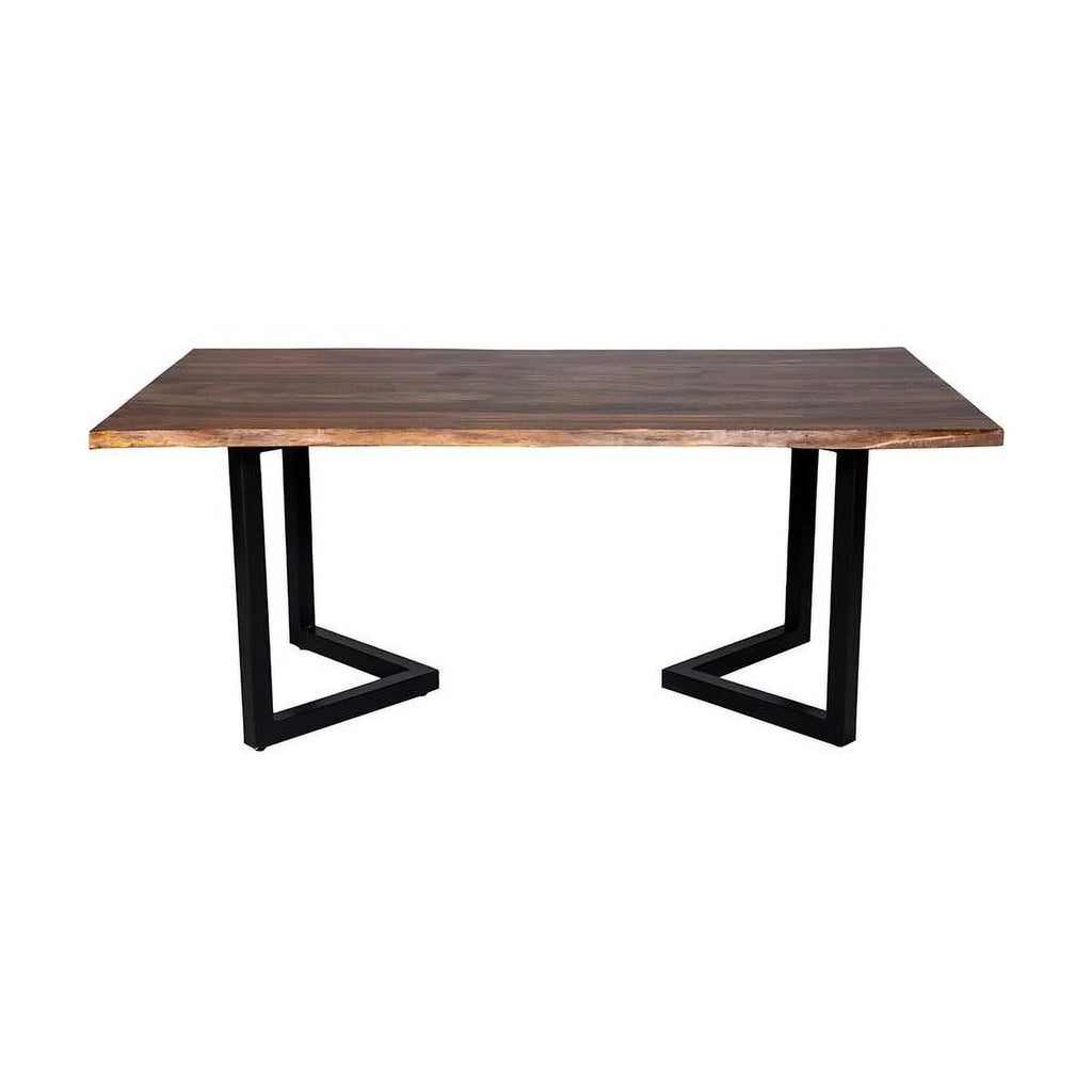 Solid Sheesham Wood Dining Table Y24770