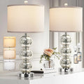 Set of 2 Glass Table Lamps Z658040