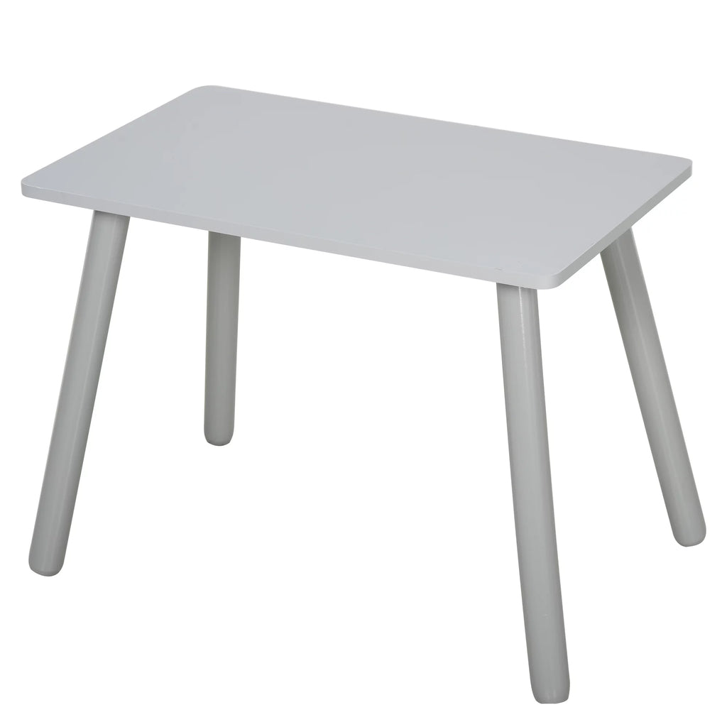 3-Piece Kids Wooden Table Chairs Set G513418
